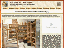 Tablet Screenshot of carbassou.com